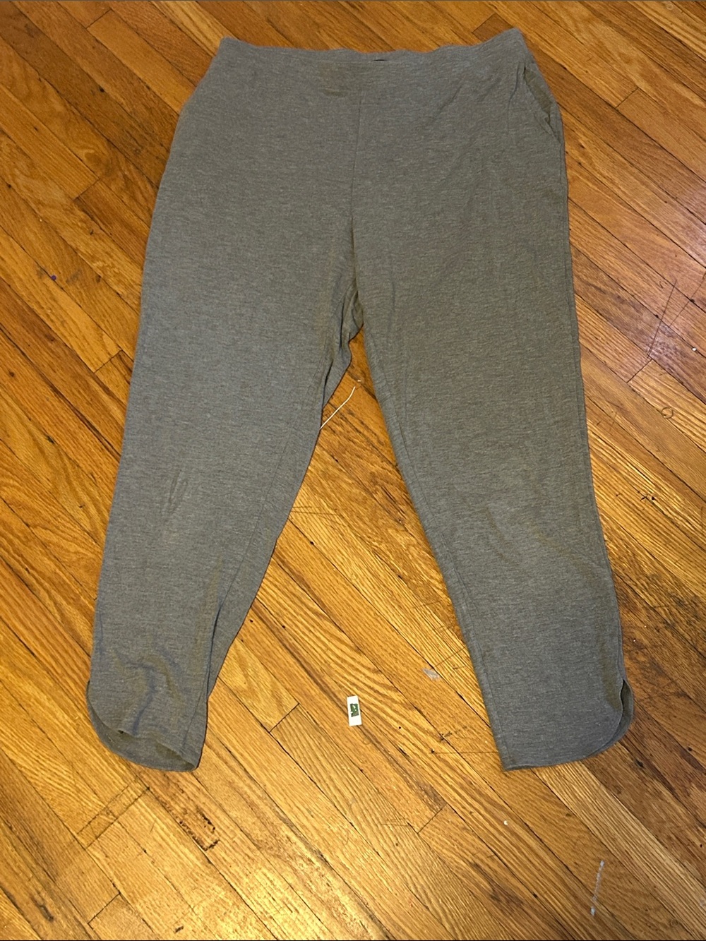 Gray sweat Knit Bottoms